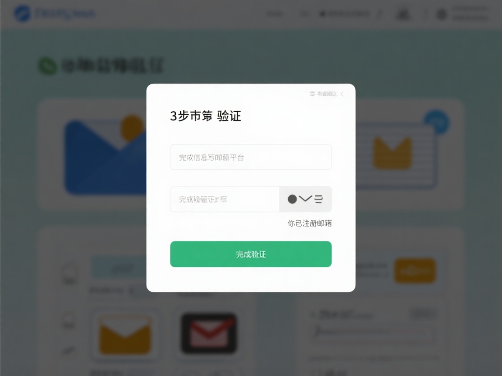 第三步：邮箱验证
完成信息填写后，平台通常会发送